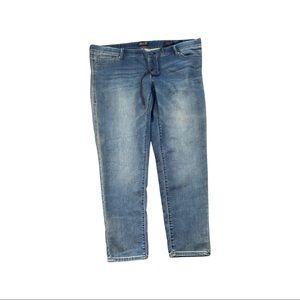 Women’s Seven7 Mid Rise Skinny Jogger Blue Jeans